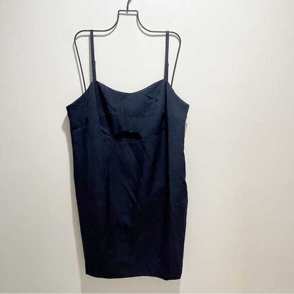 ANTHROPOLOGIE X MARE MARE Women’s Plus Navy Blue Cut-Out Shift Dress Size 1X - Picture 3 of 7